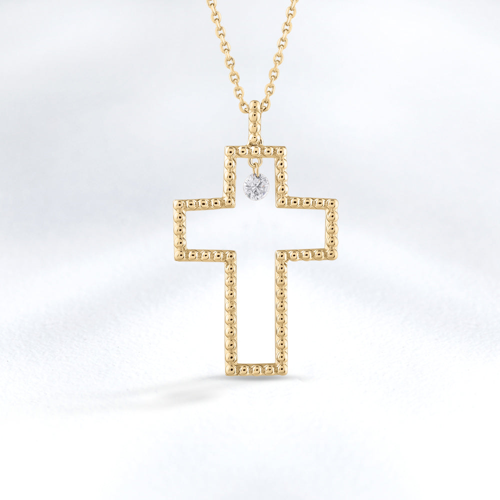 Cross Diamond Pendant