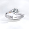 Modern Diamond Engagement Ring