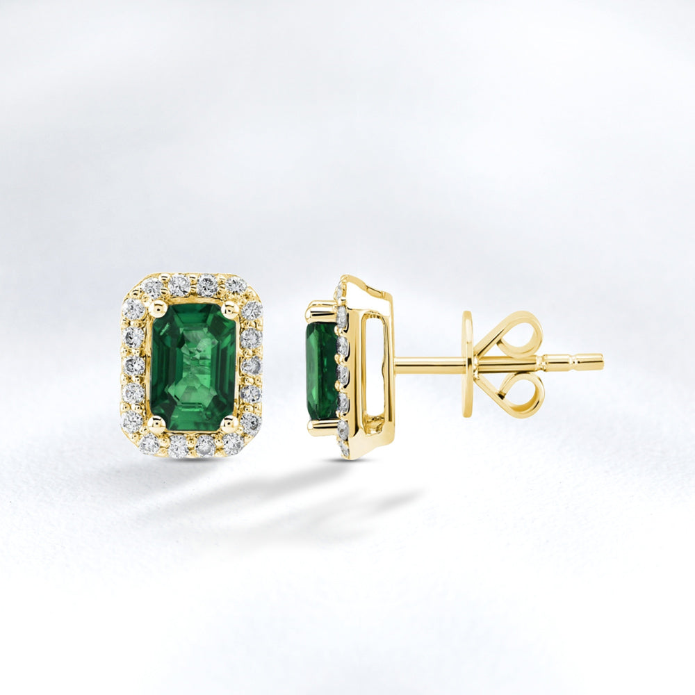 Emerald Earrings
