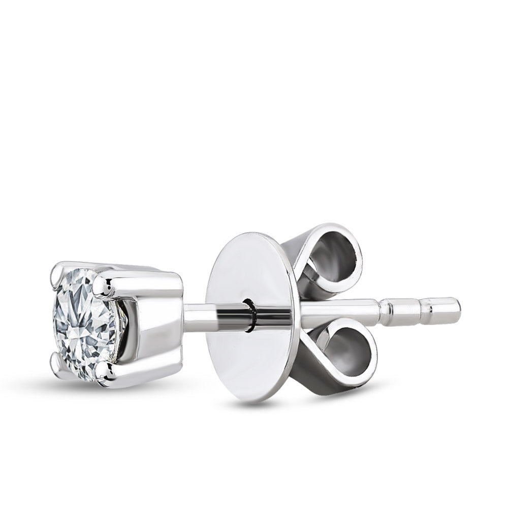 Men Diamond Stud Earrings