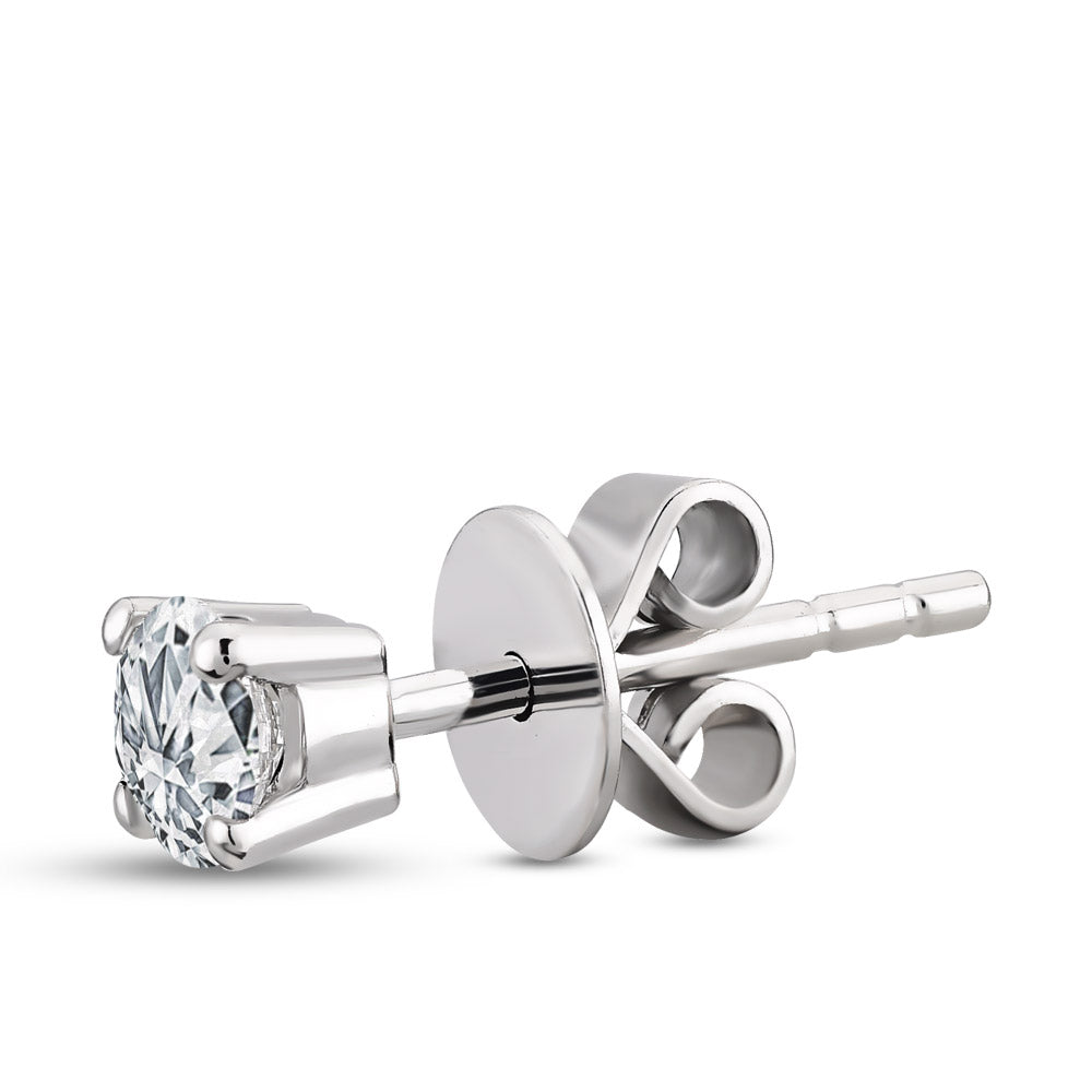 Men Diamond Stud Earrings