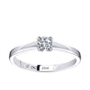 Solitaire Diamond Engagement Ring