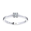 Solitaire Diamond Engagement Ring