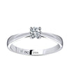 Solitaire Diamond Engagement Ring
