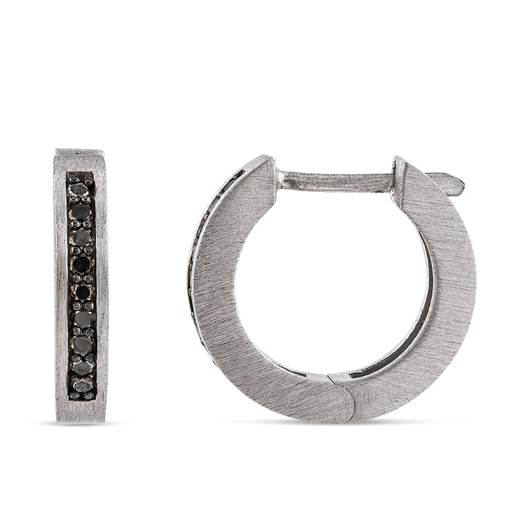 Black Diamond Earring