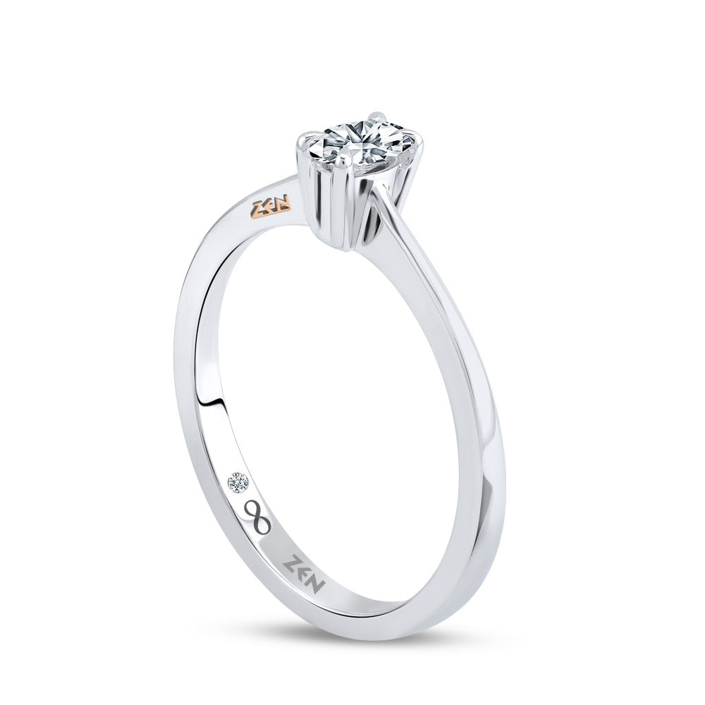 Oval Diamond Ring