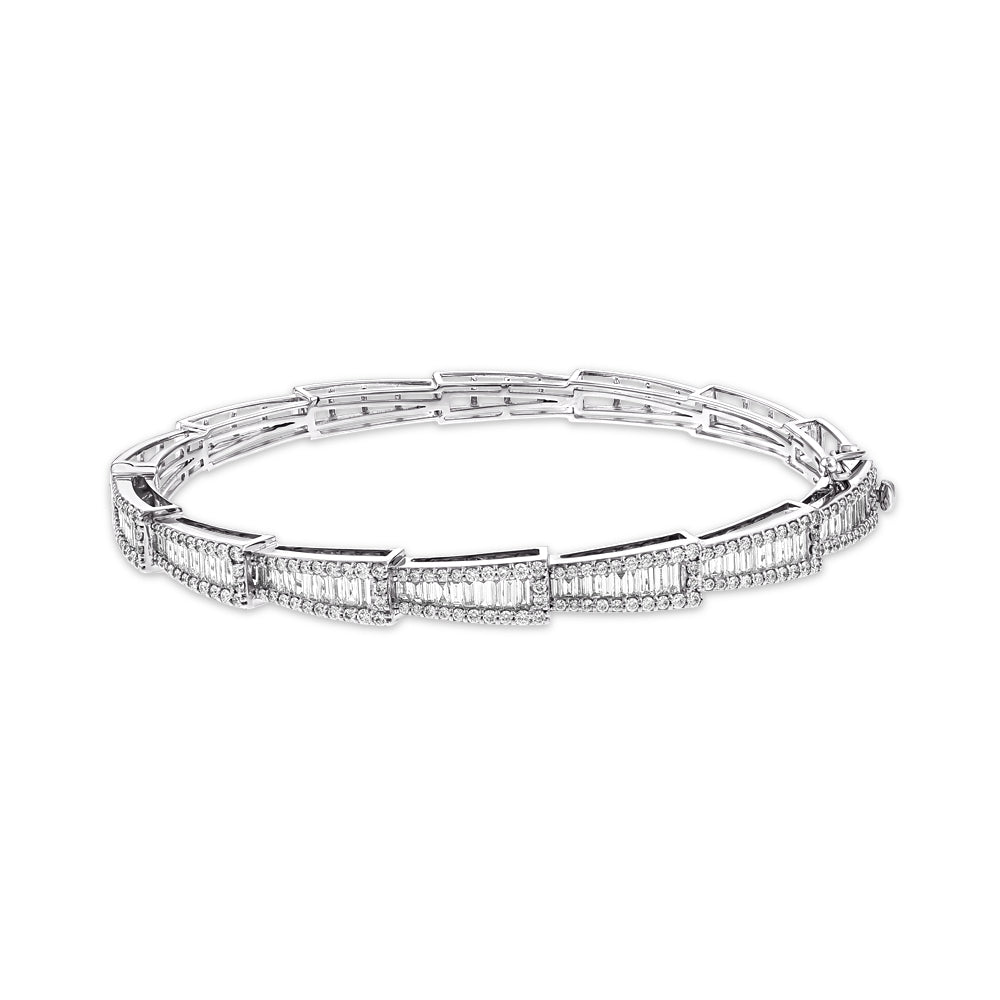 Baguette Diamond Bracelet