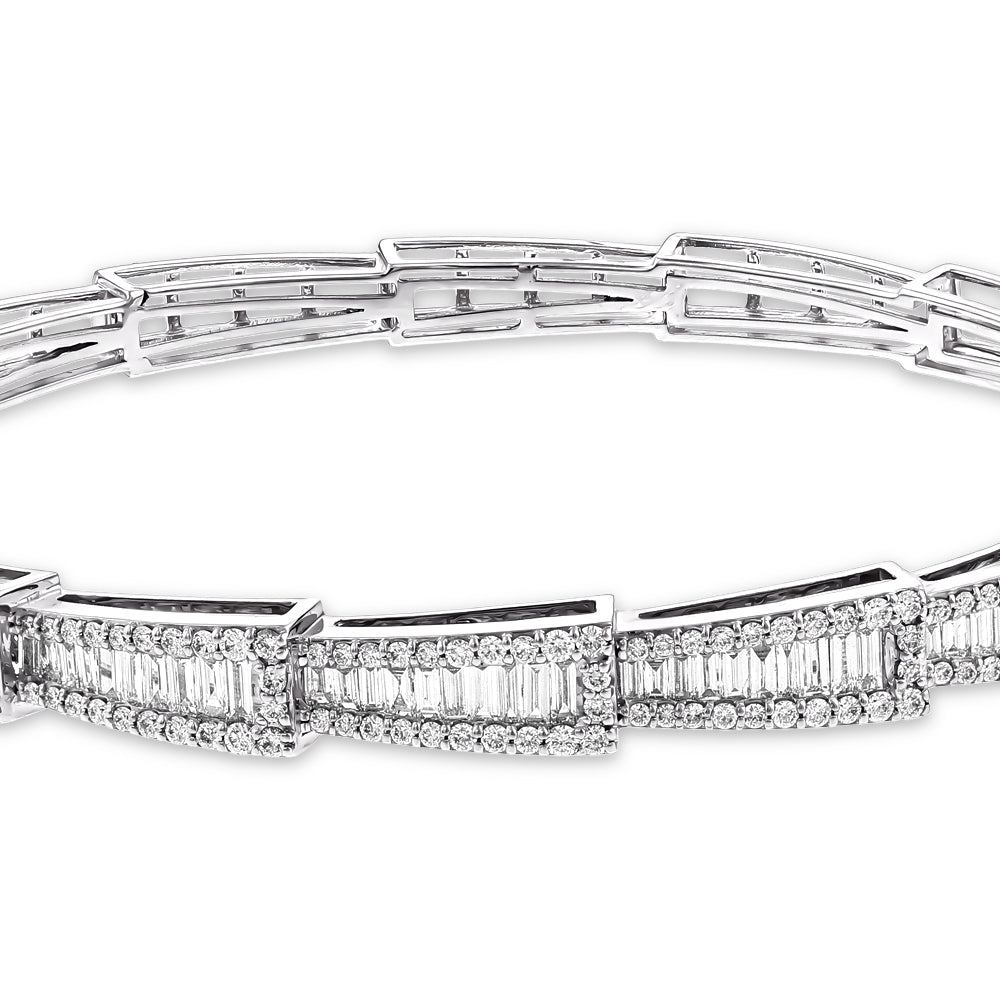 Baguette Diamond Bracelet