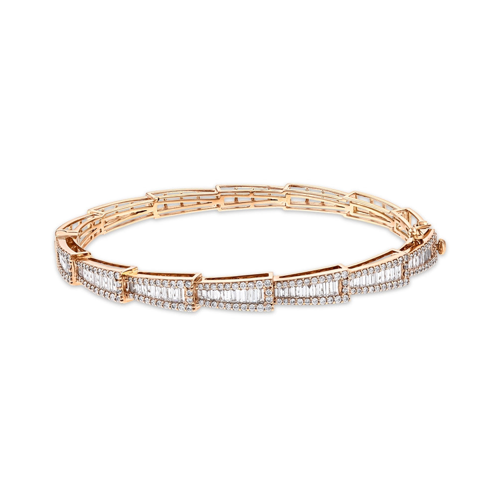 Baguette Diamond Bracelet
