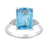 Blue Topaz Ring