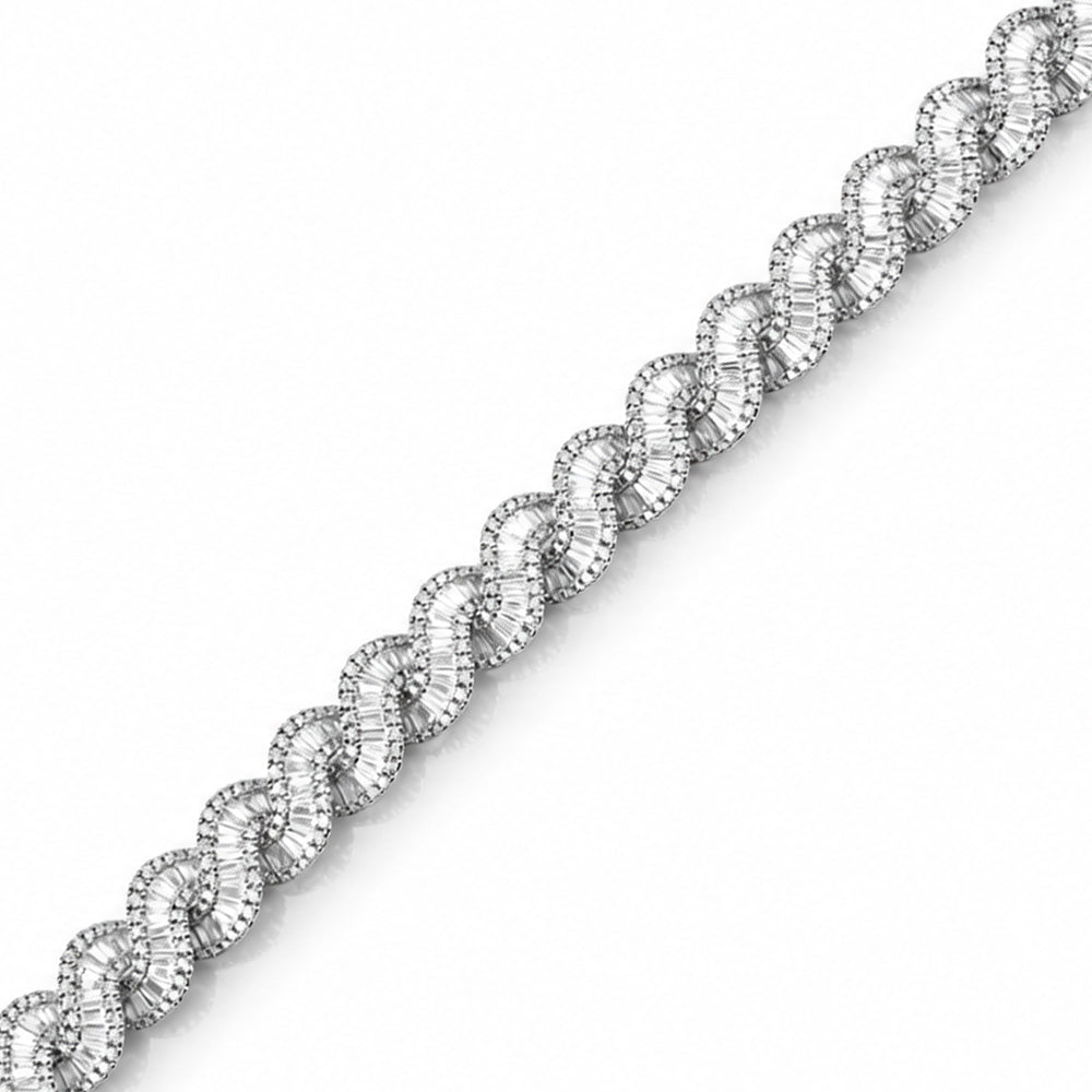 Trapeze Diamond Bracelet