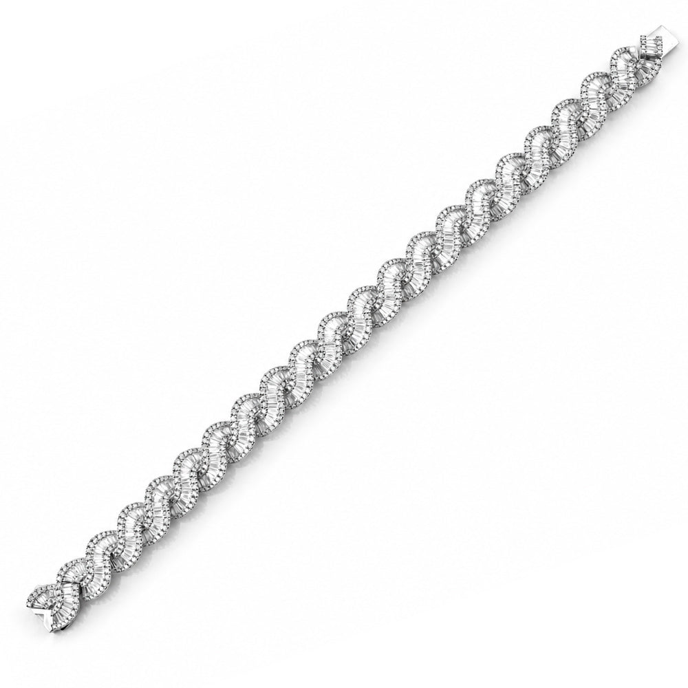 Trapeze Diamond Bracelet
