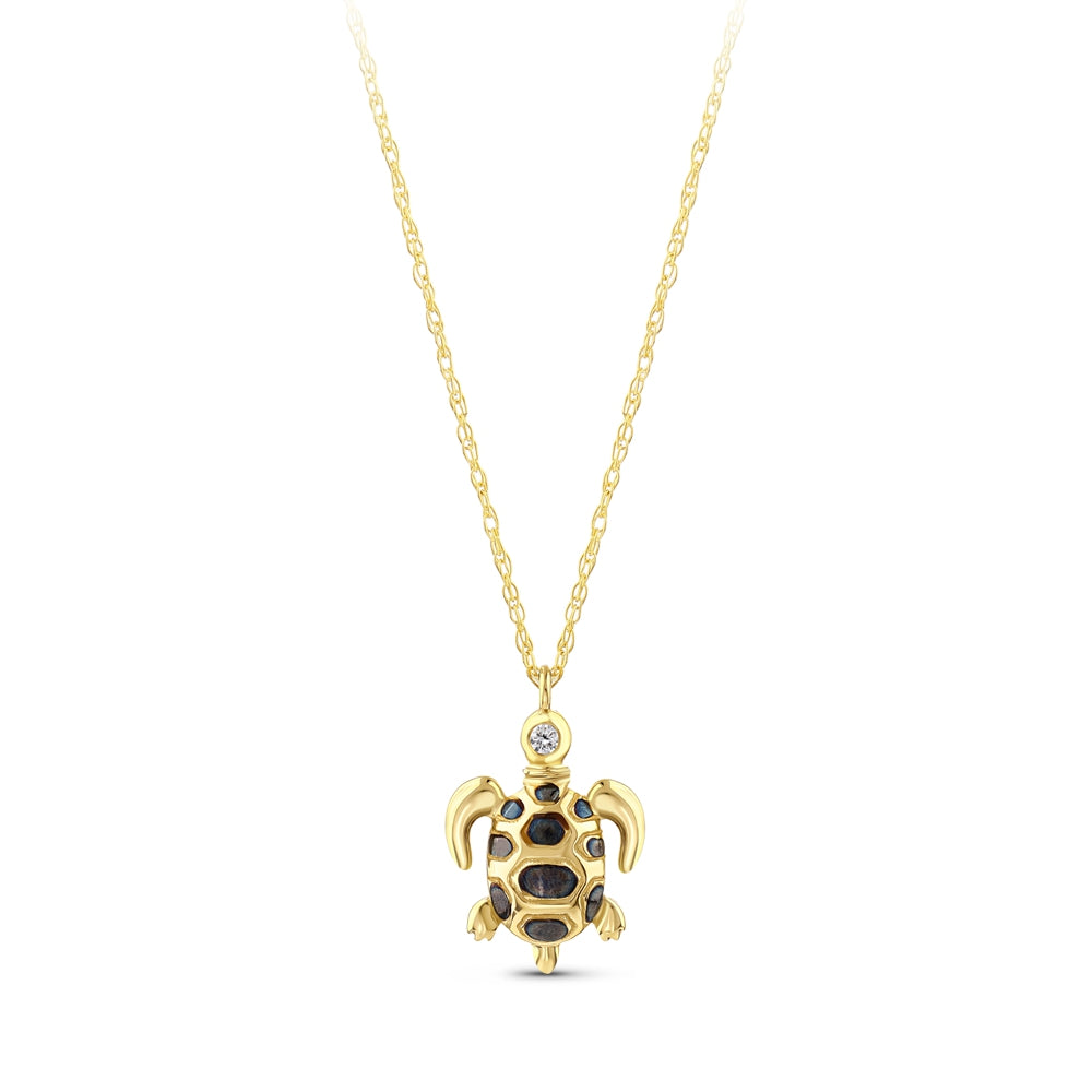 Turtle Diamond Necklace