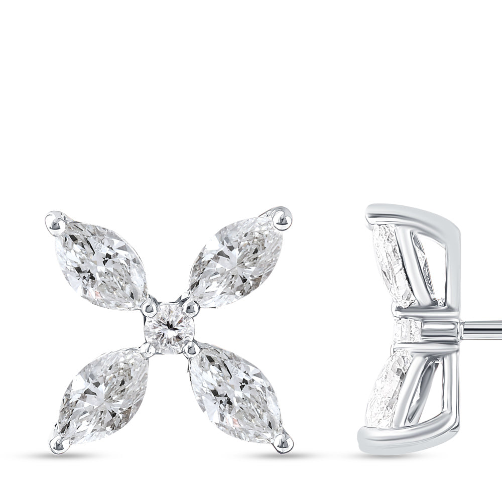 Design Diamond Earrings