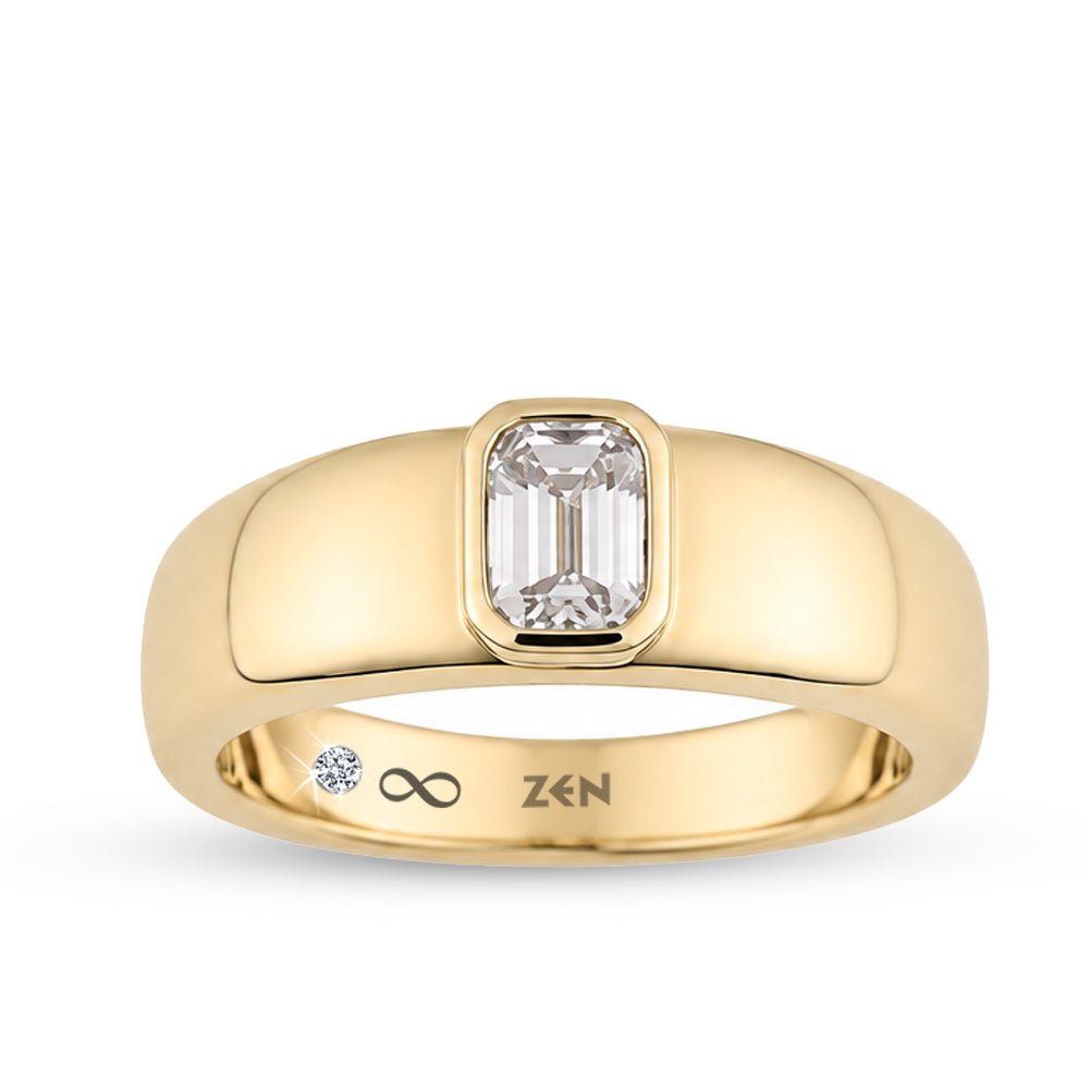 Solitaire Diamond Engagement Ring