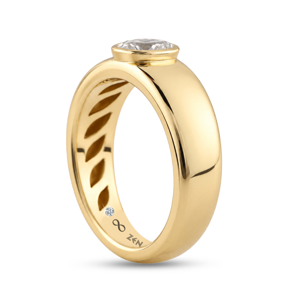 Oval Diamond Engagement Ring
