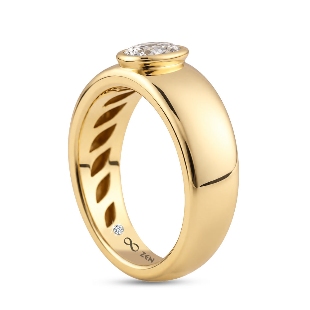 Solitaire Diamond Engagement Ring