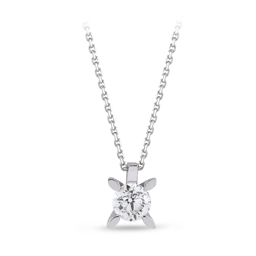 Solitaire Diamond Necklace