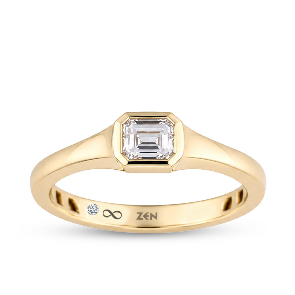 Solitaire Diamond Engagement Ring