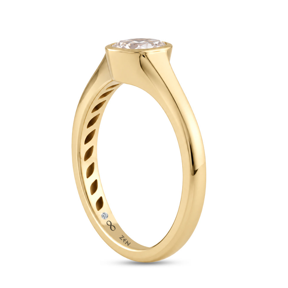 Solitaire Diamond Engagement Ring