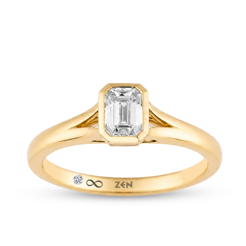 Solitaire Diamond Engagement Ring