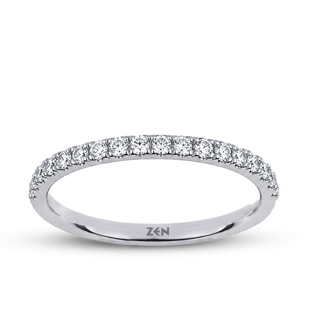 Half Eternity Diamond Ring