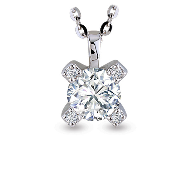 FOREVERMARK SOLITAIRE NECKLACES