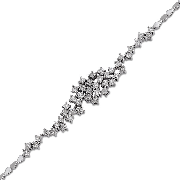 1.00 ct Designer Diamond Bracelet