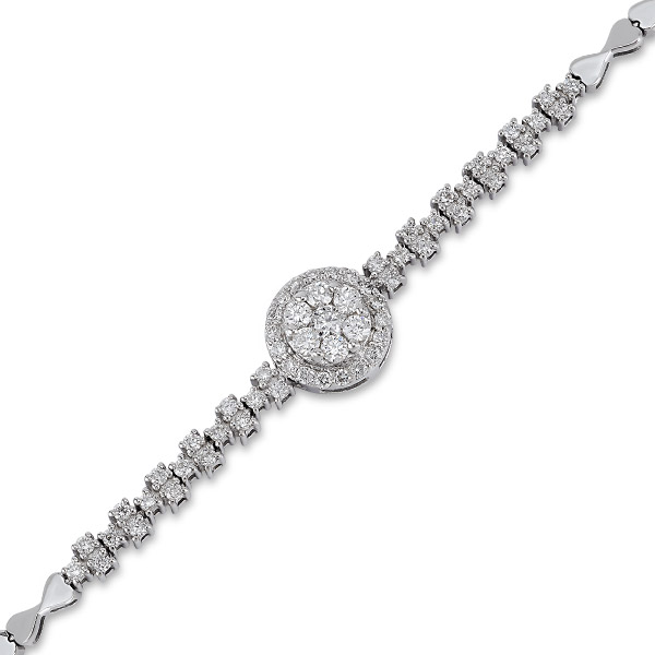 0.65 ct Designer Diamond Bracelet