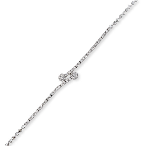 1.02 ct Designer Diamond Bracelet