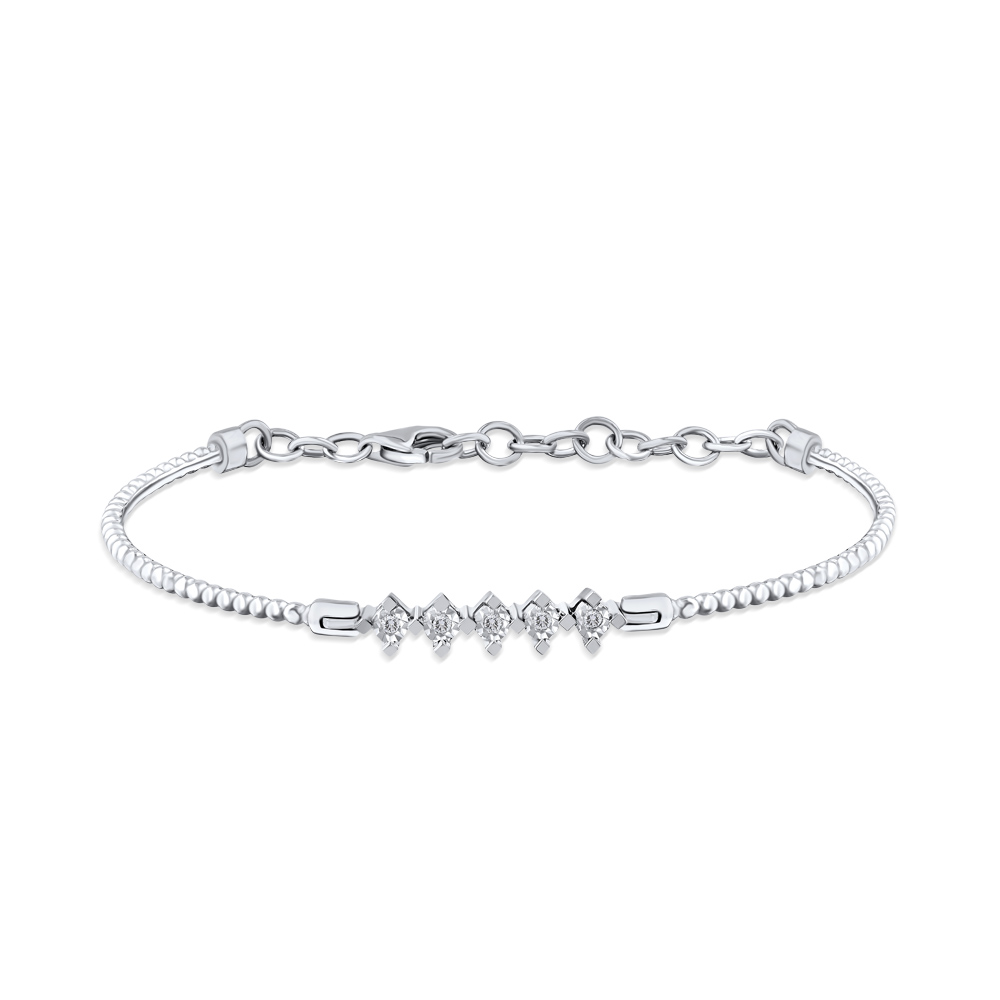 Five Stone Diamond Bracelet