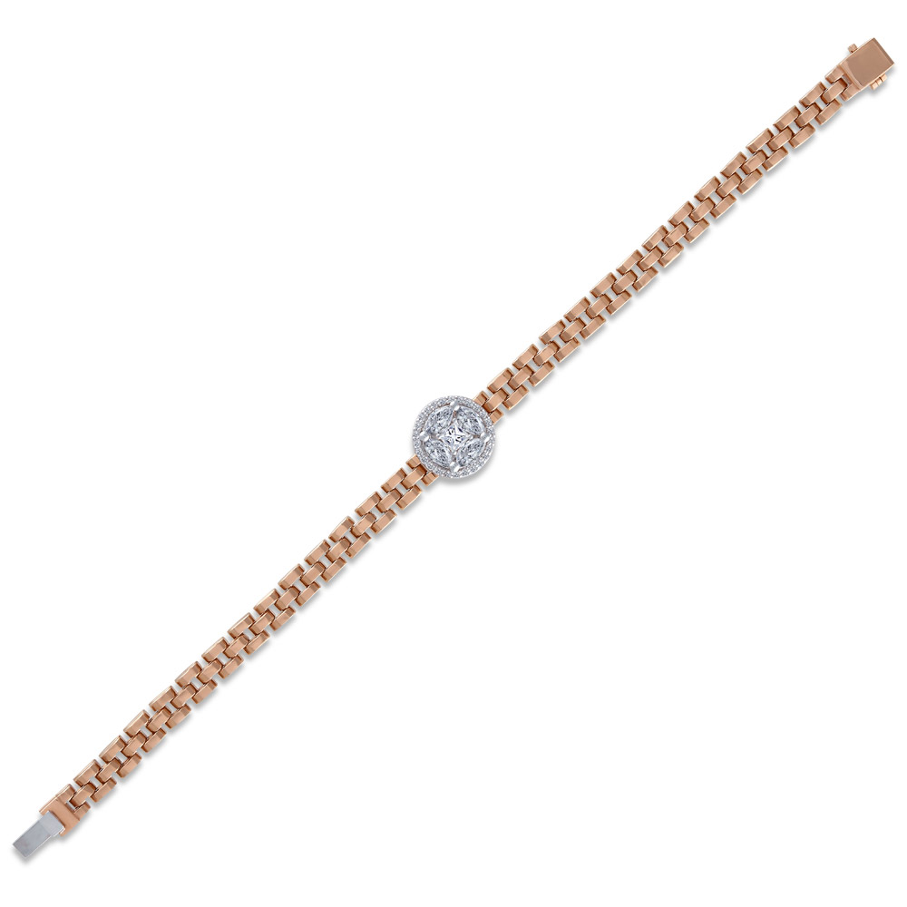 1.12 ct Designer Diamond Bracelet