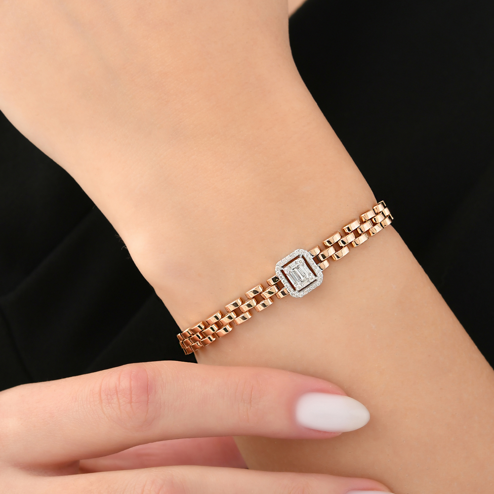 0.28 ct Designer Diamond Bracelet