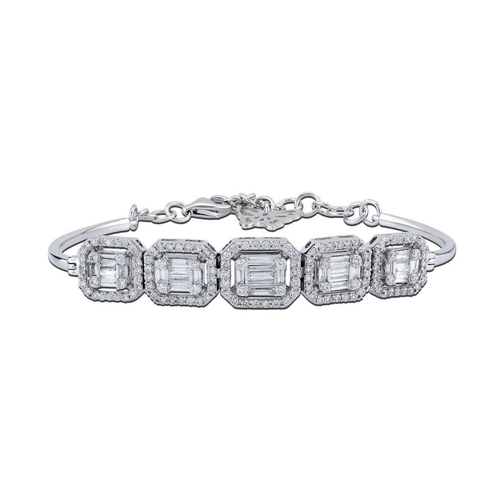 1.18 ct Baguette Diamond Bracelet