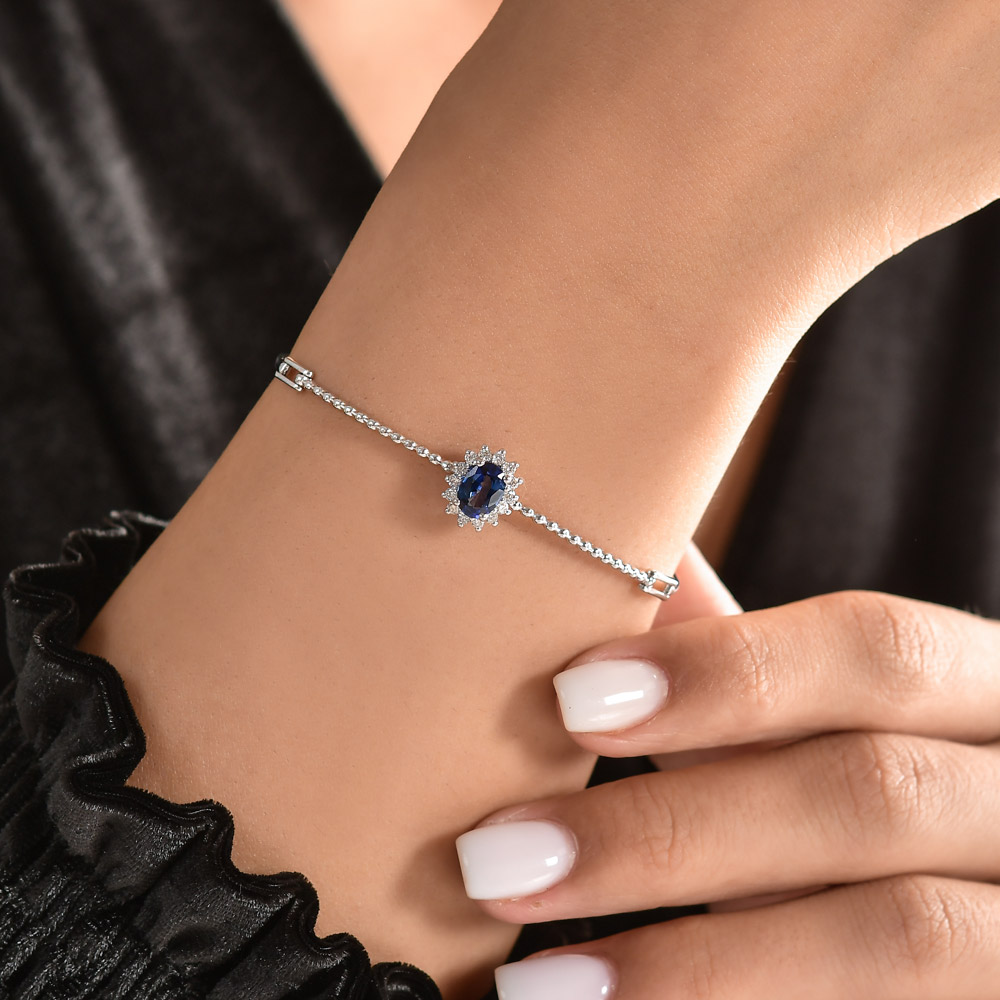 Exquisite Sapphire and Diamond Bracelet - Turgeon Raine