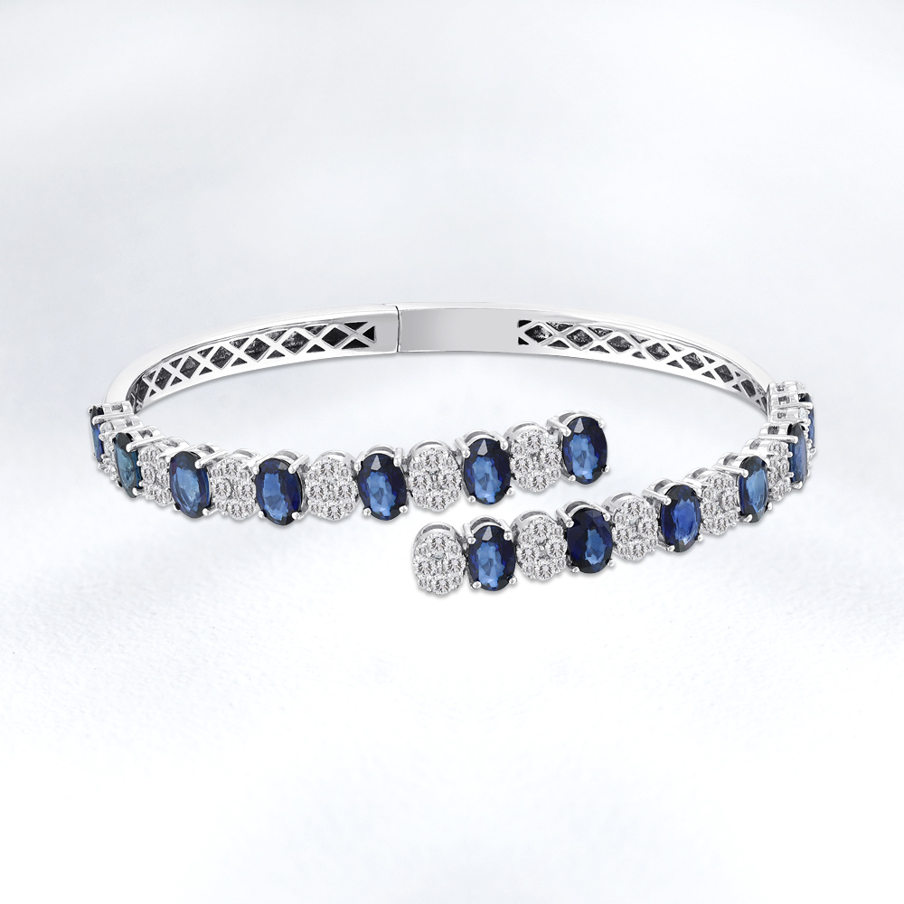 Sapphire Diamond Bracelet