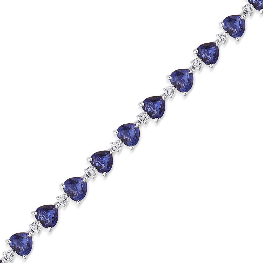 Sapphire Diamond Bracelet