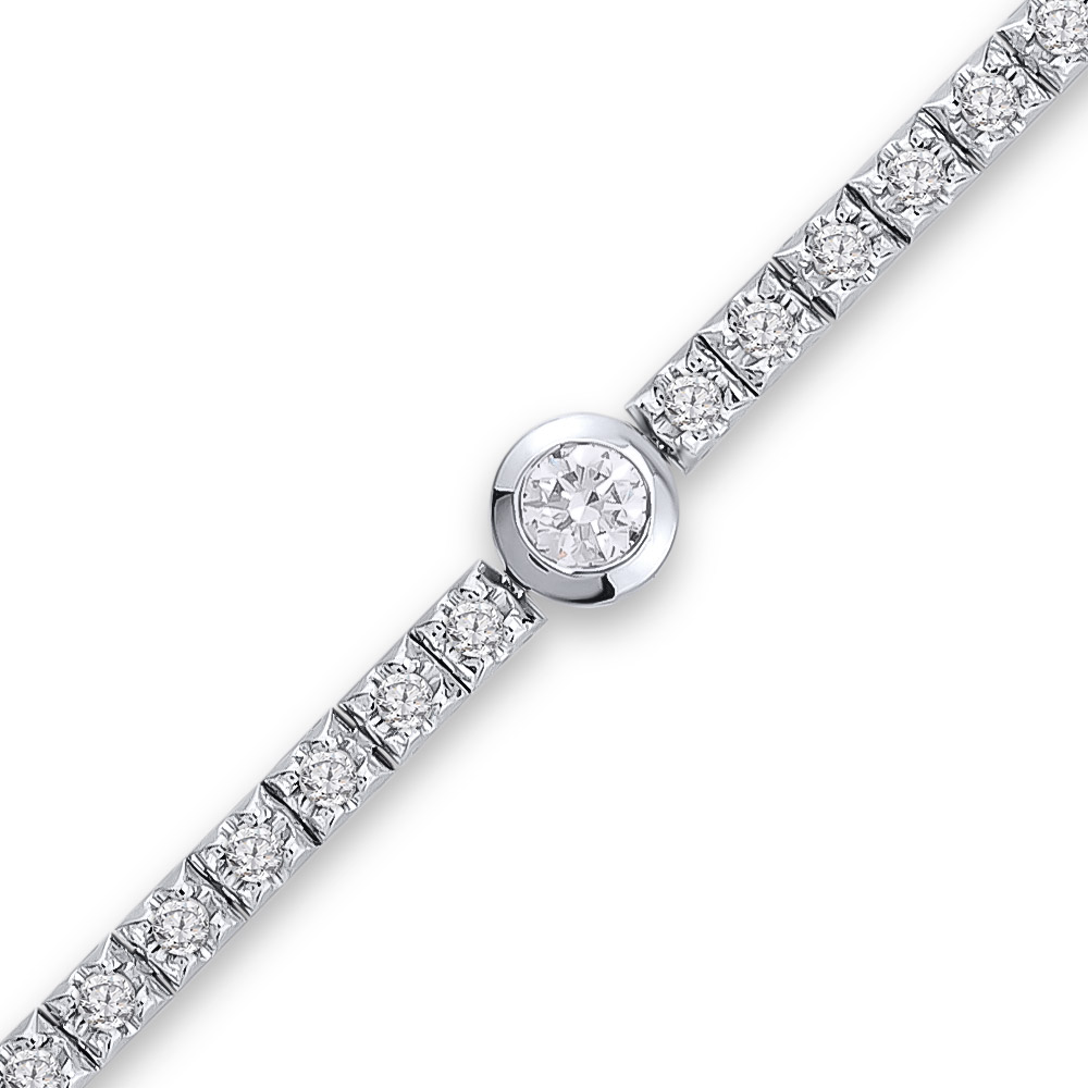 1.18 ct Tennis Diamond Bracelet - 3001109661 / ZEN Diamond - US
