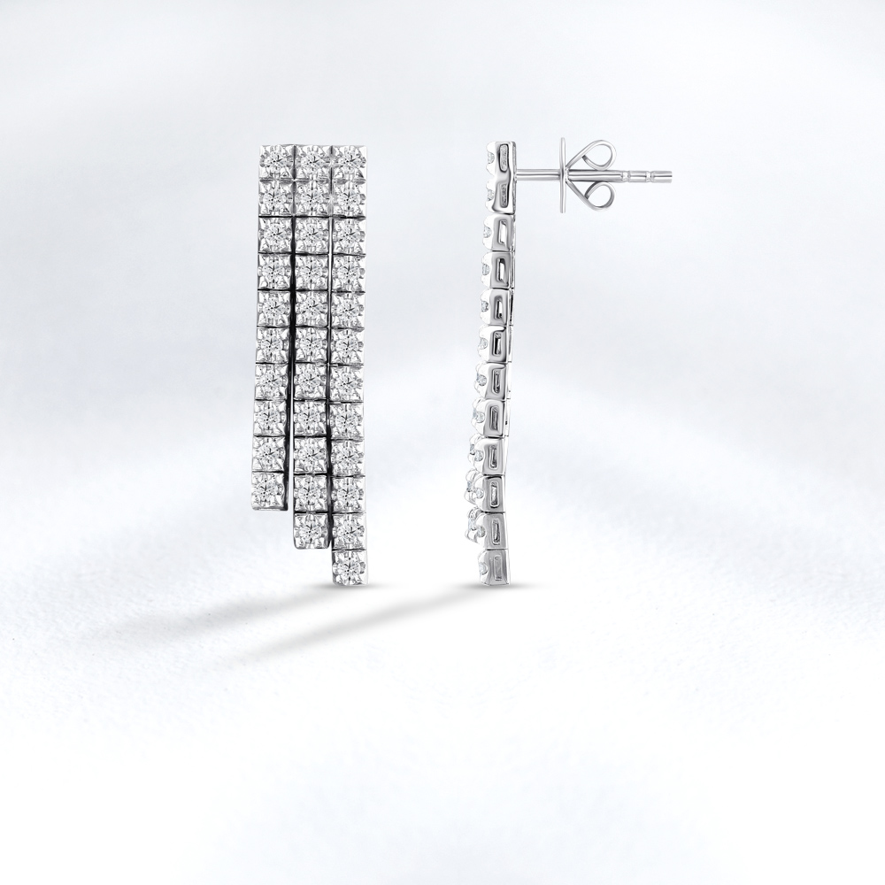 Tennis Diamond Earring