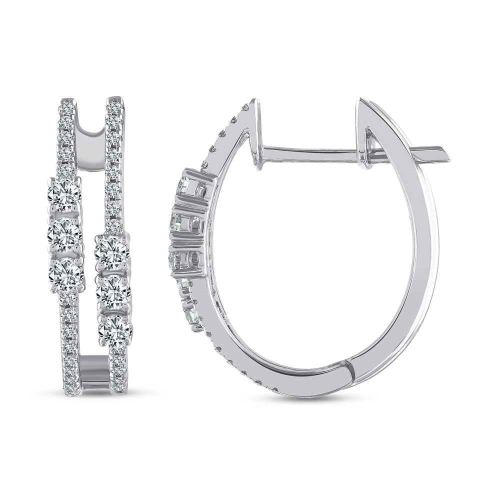 0.62 ct Designer Diamond Earring
