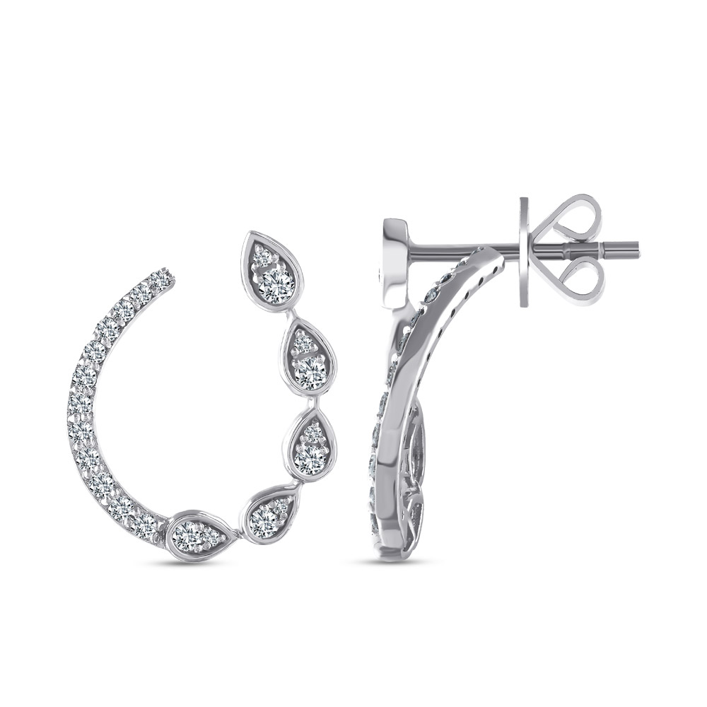 0.37 ct Designer Diamond Earring