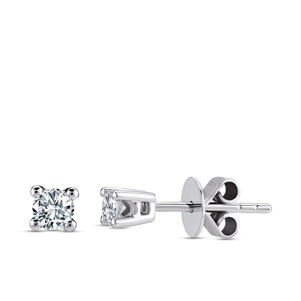 Solitaire Diamond Earstud