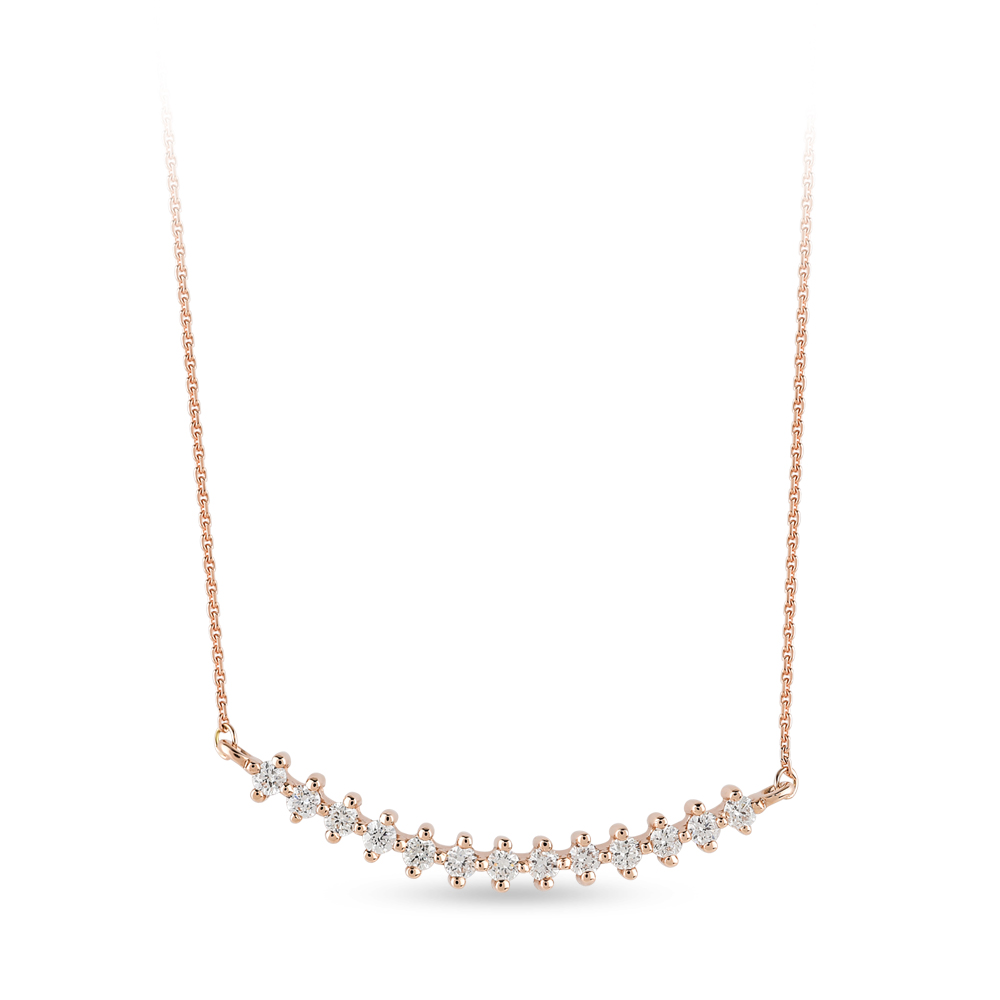 0.36 ct Sapphire Diamond Necklace - 3001001929 / ZEN Diamond - US