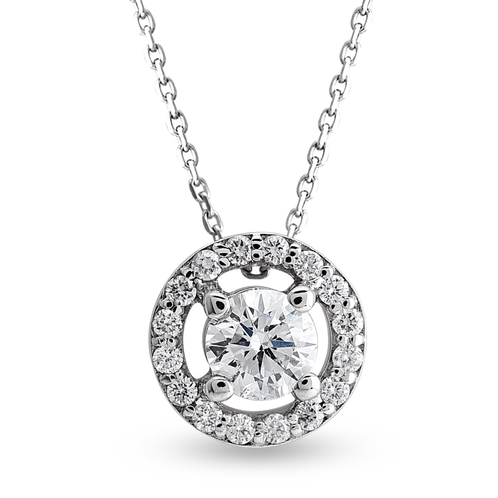 0.25 ct Solitaire Diamond Necklace