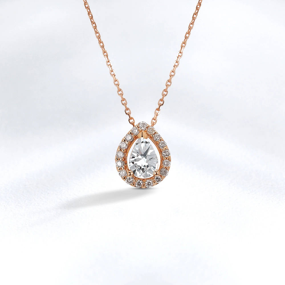 Rose-Cut Diamond Necklace