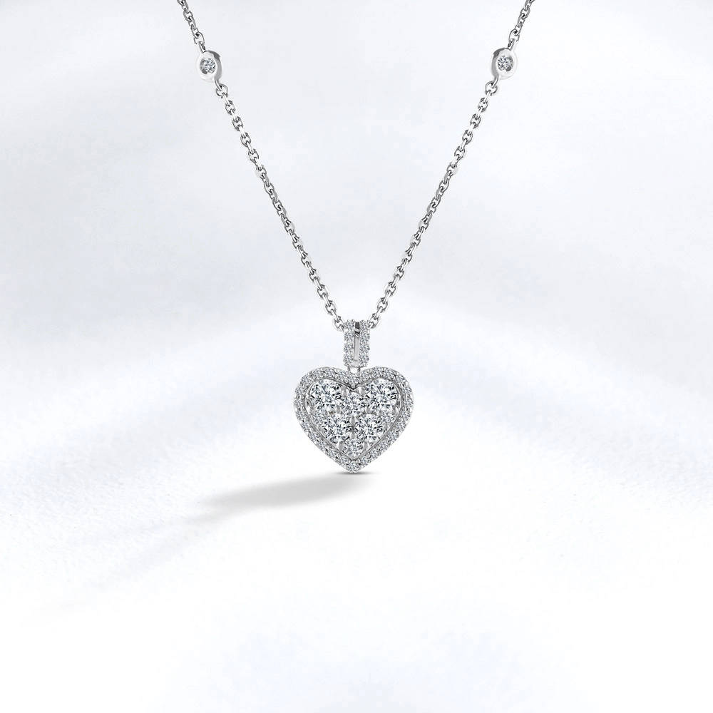 Heart Diamond Necklace