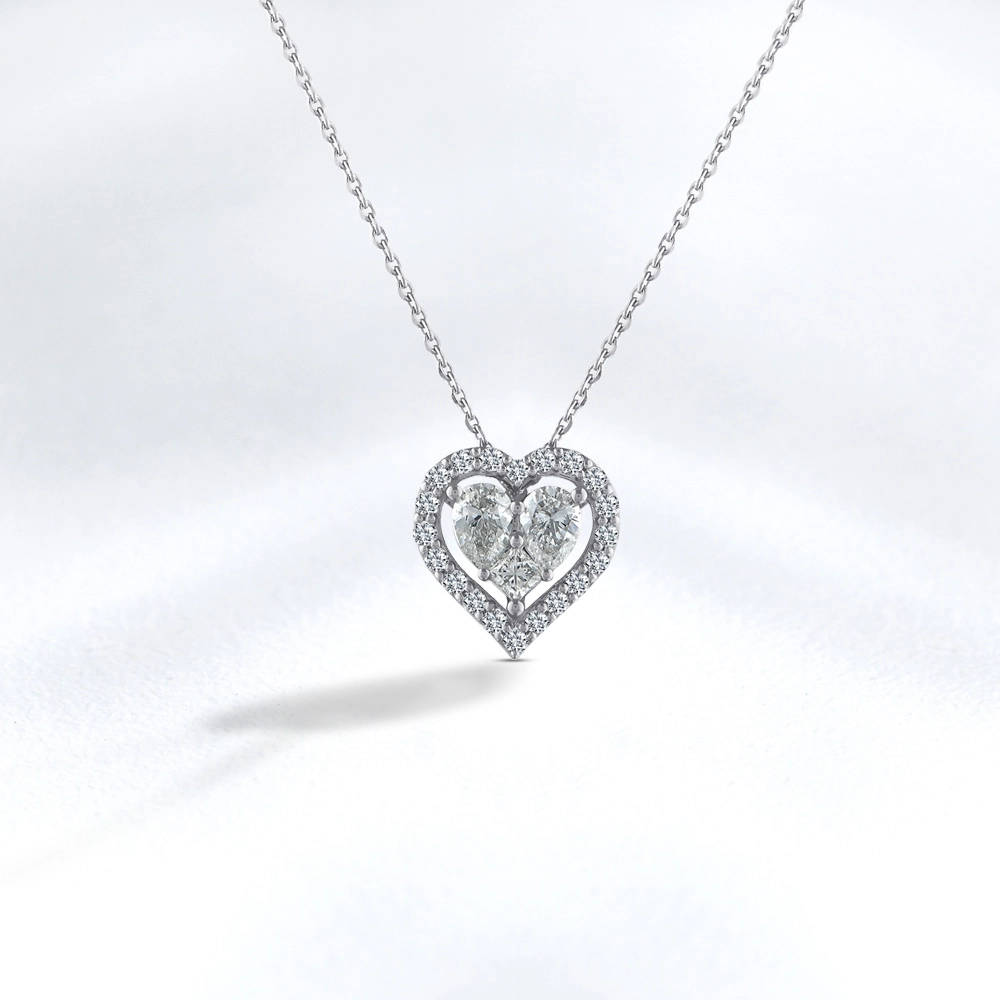 Heart Diamond Necklace