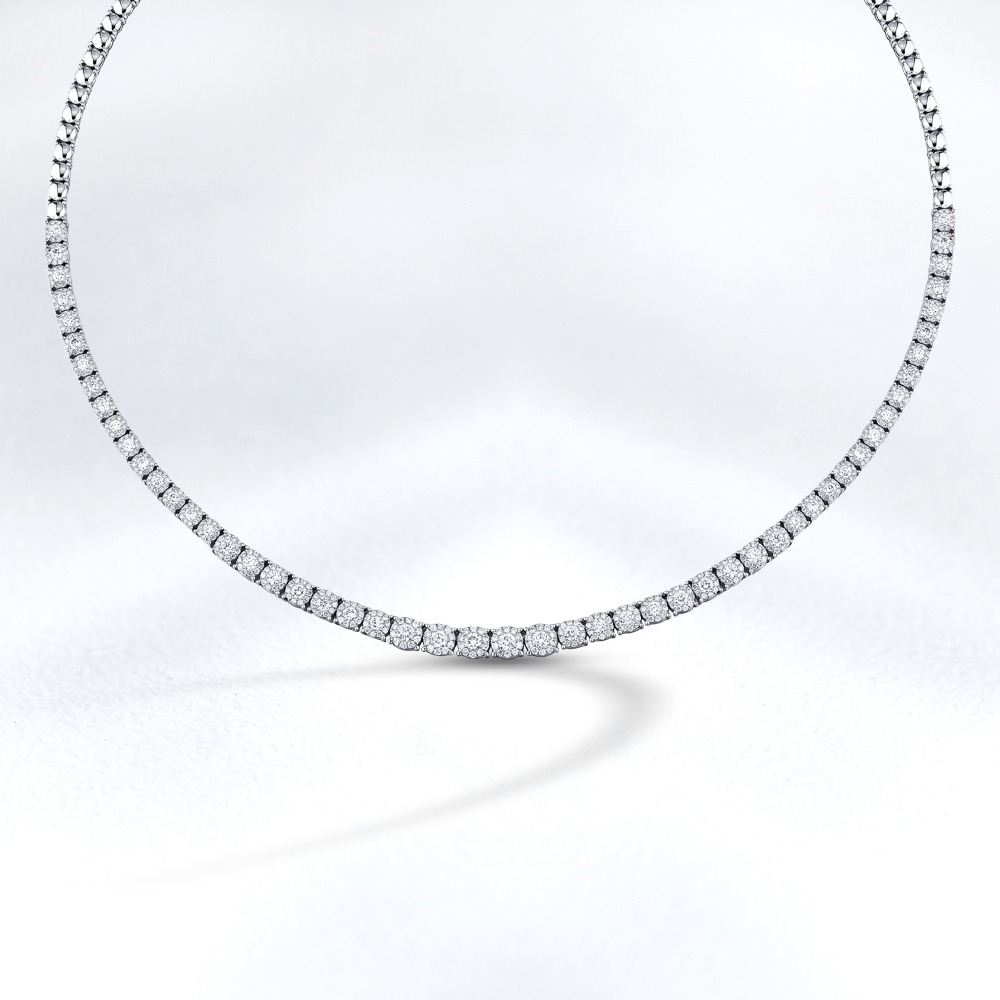 Tennis Diamond Necklace