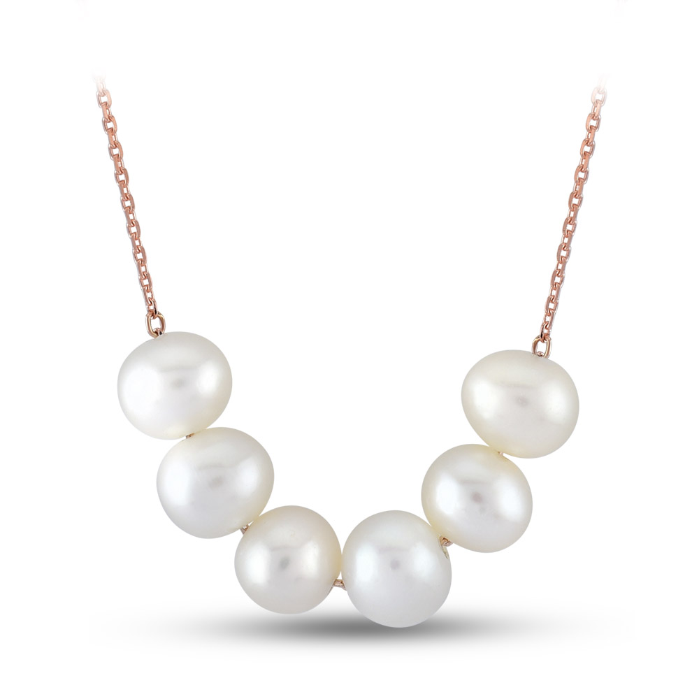 Pearl Diamond Necklace