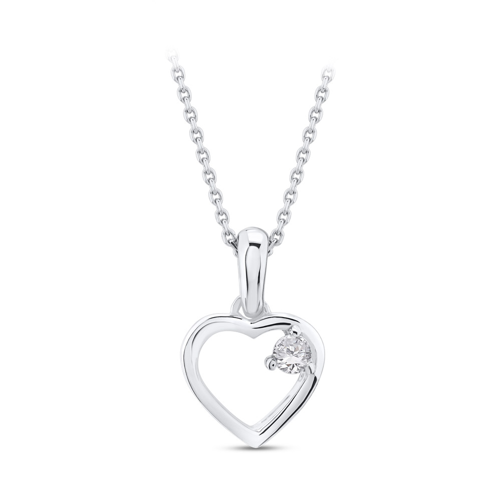 Heart Diamond Necklace